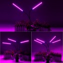 18W/20W/27W 2/3/4 Heads USB LED Plant Growing Light Clip-on Flexible Lamp with Remote Control DC5V - 40 LED