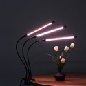 3-Head 108LED 54W Plant Growing Lamp Flower Grow Light Hydroponics Full Spectrum - Pink