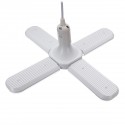 50W 2835 Deformable Full Spectrum Four-Leaf E27 LED Grow Light Bulb With Hanging Lamp Holder Wire AC110-265V 