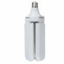 E27 Deformable LED Grow Light Full Spectrum Growing Lamp for Plant Hydroponics - 3 leaves Blue and Red Light