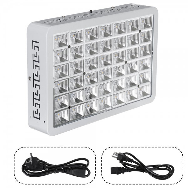 130LED Dimmable Grow Light Full Spectrum Veg Plant Lamp Timing Remote - US Plug