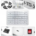 130LED Dimmable Grow Light Full Spectrum Veg Plant Lamp Timing Remote - US Plug