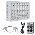130LED Dimmable Grow Light Full Spectrum Veg Plant Lamp Timing Remote - US Plug