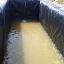 8-32ft Sizes Fish Pond Liner Gardens Pools PVC Membrane Reinforced Landscaping Cover - 2.5m X 2.5m