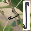 Garden Tool 100pcs Plastic Grapes Clips Vegetable Flower Plant Graft Clamp Grafting Vines Clipper 