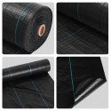 PP Weed Control Fabric Garden Ground Cover Membrane Landscape Mulch 1x30m - 1x30m
