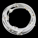 Water Misting Cooling System Kit Summer Sprinkler Brass Nozzle Outdoor Garden Dust Removal Spray Hose Irrigation Set - EU Plug 1