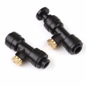 Water Misting Cooling System Kit Summer Sprinkler Brass Nozzle Outdoor Garden Dust Removal Spray Hose Irrigation Set - EU Plug 1