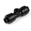 Water Misting Cooling System Kit Summer Sprinkler Brass Nozzle Outdoor Garden Dust Removal Spray Hose Irrigation Set - EU Plug 1