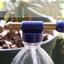 Reciprocating Head Brass Sprayer Airbrush Hand Pressure Sprayer Garden Watering Garden Bottle for Pesticide Irrigation Tools - S
