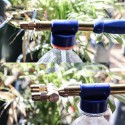 Reciprocating Head Brass Sprayer Airbrush Hand Pressure Sprayer Garden Watering Garden Bottle for Pesticide Irrigation Tools - S