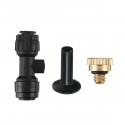Retractable Coil Garden Hose Pipe Expandable Reel Spray System Tap Connector 30m - Type A