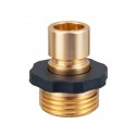 MATCC Garden Hose Quick Connector Fittings 3/4 inch GHT Water Hose Quick Connector Adapter Male and Female Connector 3 set