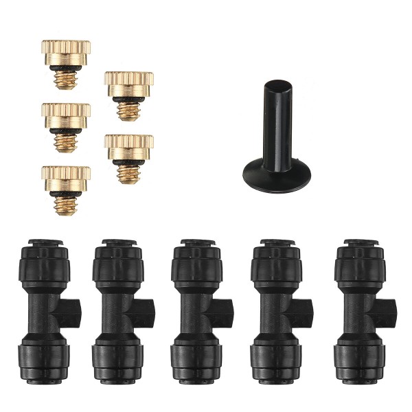 Retractable Coil Garden Hose Pipe Expandable Reel Spray System Tap Connector 30m - Type A