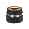 MATCC Garden Hose Quick Connector Fittings 3/4 inch GHT Water Hose Quick Connector Adapter Male and Female Connector 3 set