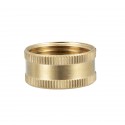 MATCC Garden Hose Adapter Hose End Caps 3/4 Inch GHT Brass Hose Connector Male to Male Female to Female Fittings 2 Kits 4 Pack G