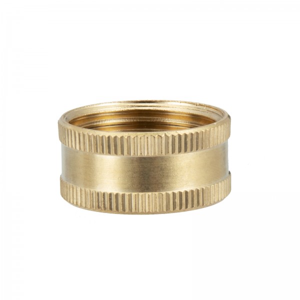 MATCC Garden Hose Adapter Hose End Caps 3/4 Inch GHT Brass Hose Connector Male to Male Female to Female Fittings 2 Kits 4 Pack G
