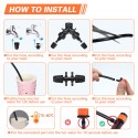 Automatic Drip Irrigation System Kit Plant Self Watering Garden Hose