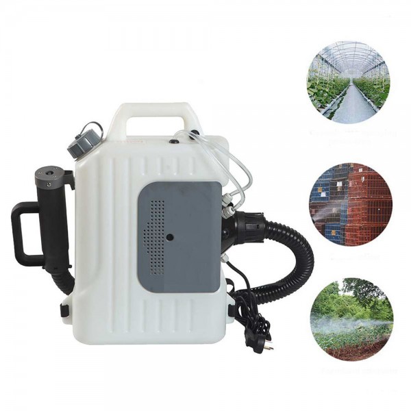 110V/220V 10L Electric ULV Fogger Nebulizer Knapsack Cold Fogging Sprayer Watering Can Mosquito Repellent Sprinklers Particle St