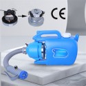 Backpack Electric ULV Sprayer Fogging Machine Portable Garden School Disinfection Fogging Sprayer 5L High Pressure Mist Blower -