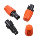 GOTGELIF 164pcs Drip Irrigation System Micro Drip Irrigation Kit DIY Patio Plant Watering Kit Garden Irrigation System 15m Trans