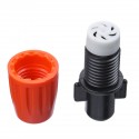 GOTGELIF 164pcs Drip Irrigation System Micro Drip Irrigation Kit DIY Patio Plant Watering Kit Garden Irrigation System 15m Trans