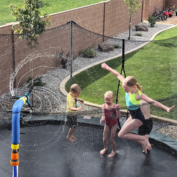 Gardening Trampoline Sprinkler Water Misting Cooling System Kit Sprinkler Outdoor Garden Greenhouse Park Plants Sprinkler Nozzle