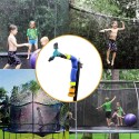 Gardening Trampoline Sprinkler Water Misting Cooling System Kit Sprinkler Outdoor Garden Greenhouse Park Plants Sprinkler Nozzle
