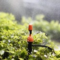 45Pcs 50ft/15m Drip Irrigation Kit  Garden Irrigation System with Distribution Tubing Hose Adjustable Nozzles Plant Watering Kit