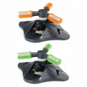 3 Arms Automatic 360° Rotation Lawn Sprinkler Spray Head Garden Irrigation Watering Tool - Orange