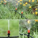 Micro Irrigation Drip System Watering Drip Irrigation DIY Irrigation Reducing Tee Orange Spray Nozzles Spray Nozzles Irrigation 