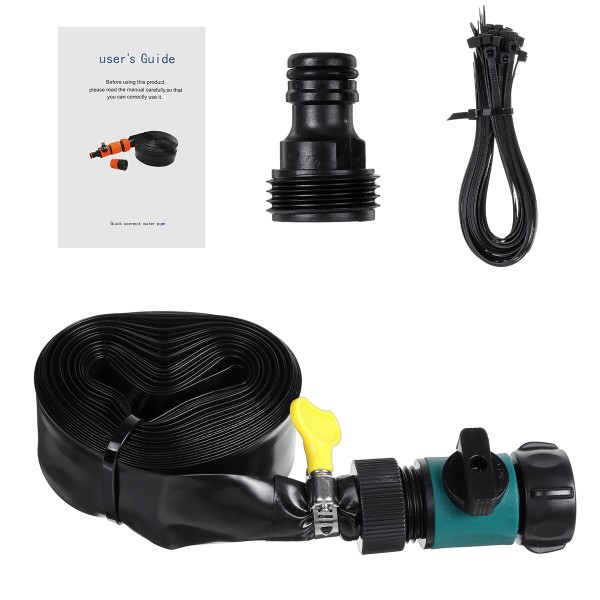 8/10/12/15/20m Trampoline Sprinkler Water Spray Kids Outdoor Backyard Waterpark Game - 8M