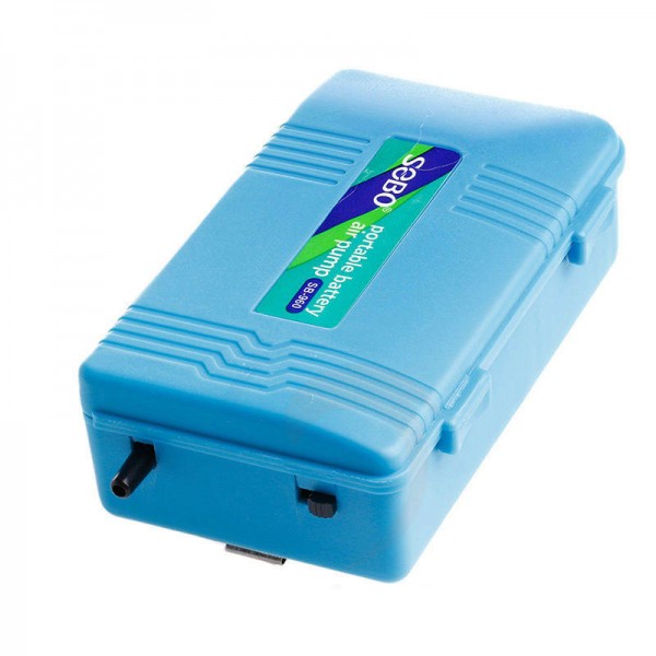Waterproof Portable Oxygen Air Pump for Fish Tank Aquarium Accessories with Soft Tube Air Stone 