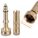 Garden Hose Nozzle Brass Heavy-Duty Cokden Solid Adjustable Twist Sprinkler Tool