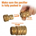 Garden Hose 3/4in GHT Cokden Solid Brass Quick Connect Kit Watering Outdoor Home