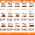 Garden Hose 3/4in GHT Cokden Solid Brass Quick Connect Kit Watering Outdoor Home