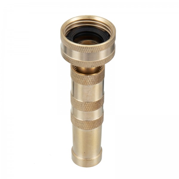 Garden Hose Nozzle Brass Heavy-Duty Cokden Solid Adjustable Twist Sprinkler Tool