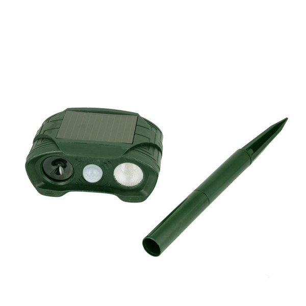 Solar Power Ultrasonic Pest Repeller Cat Dog Animal Repellent Sensor Outdoor Pest Control