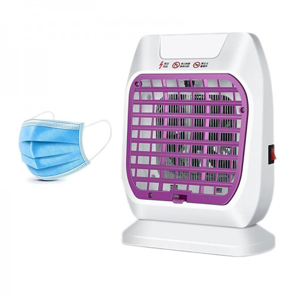 Household UV Sterilization Mosquito Dispeller Germicidal Lamp Mite Mosquito Disinfect Light Mosquito Repellent - White