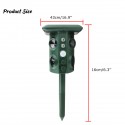 Solar Power Ultrasonic Repeller Cat Dog Pest Infrared Repellent Sensor Animal