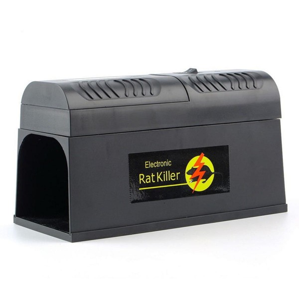Electronic Rat And Rodent Trap Powfully Kill And Eliminate Rats Mice Rodents Animal Repeller - UK PLUG