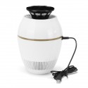 DC 5V 5W Mosquito Dispeller Insect Killer LED Light Lamp Electric Zapper Pest Control - white