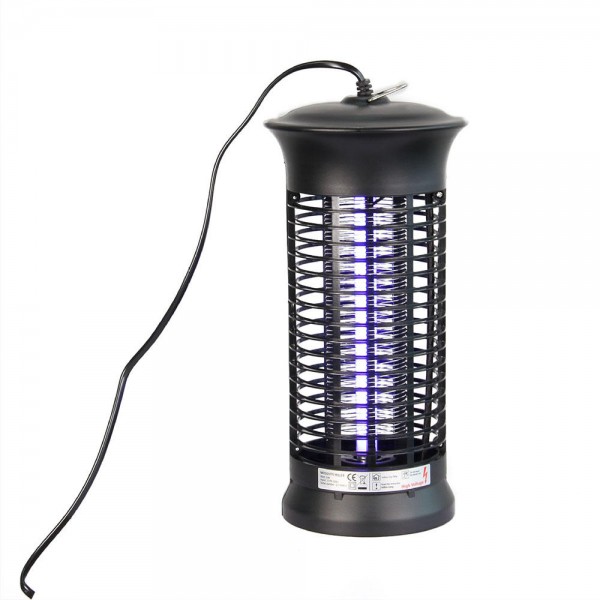 Garden 6W LED Electric Noiseless Mosquito Dispeller Insect Killer Flying Bug Repellent Night Light - 220V EU Plug