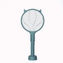 3 in 1 Electric Mosquito Swatter USB Rechargeable Household High-power Mosquito Killer Handheld Bug Zapper with LED Attracting L