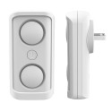 8W High Power Pest Repeller Mosquito Dispeller Electronic Ultrasonic Pest Repellent Mosquito Mice Insect Killer Rat Mouse - Whit