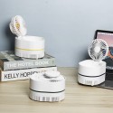 H35844 Mosquito Eradicatio Desktop Fan 3 Gears Wind Speed LED Light Cooling Fans USB Charging Mosquito Killer Fan - Blue