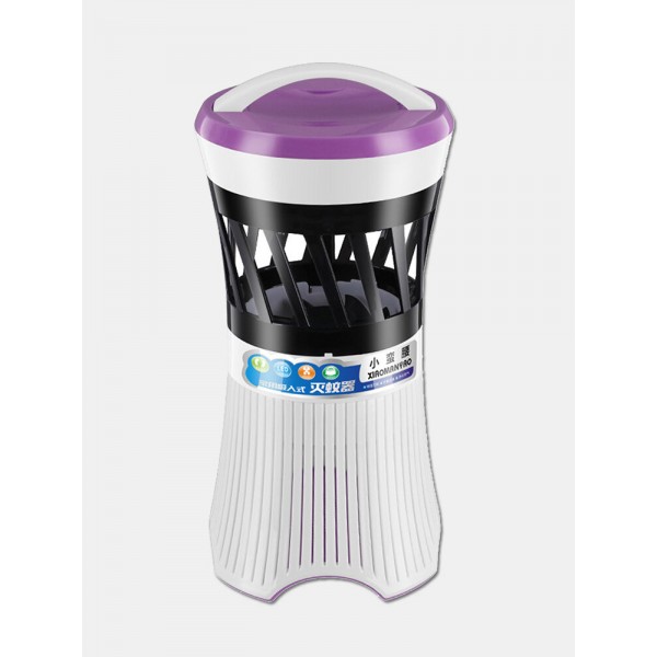 Rechargeable Electric Mosquito Killer Lamps Mosquito Trap Bug Zapper Insect Killer Led Lamp - Purple