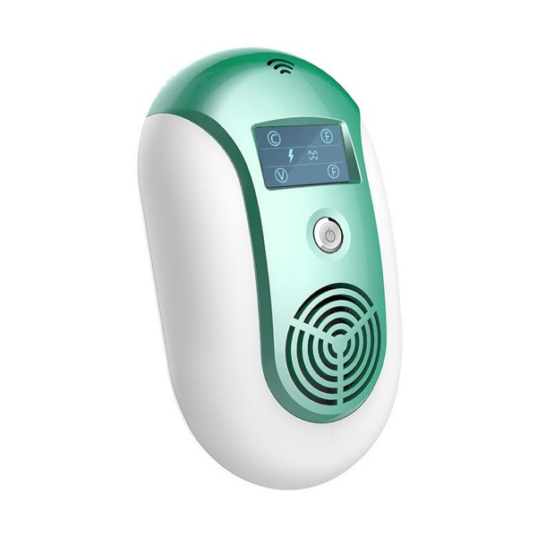 Electronic Ultrasonic Pests Repeller Control Bug Mosquito Mouse Cockroach Killer Reject - Grey US Plug
