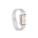 OYER Anti-wave Electronic Ultrasonic Wristband Mosquito Dispeller Silicone Smart Chip - White