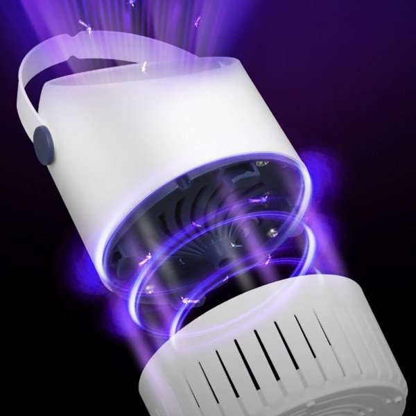 Electric Mosquito Killing Lamp USB Powered LED Mute Photocatalyst Mosquito Killing Lamp Fly Mosquito Repellent
